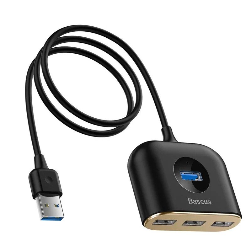 هاب 4 پورت USB بیسوس مدل CAHUB-AY01